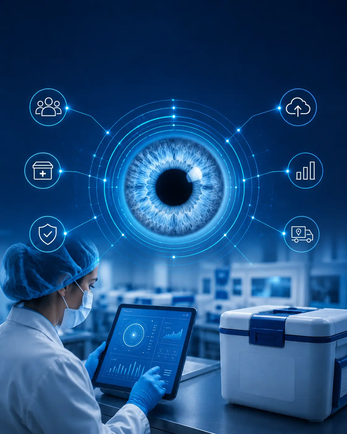 Eye Banking Is Moving Toward Connected, Intelligent Operations